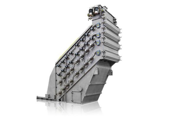2400*6000mm 3 Deck High Frequency Screen Vibratory Sieve For Marble Calcium Carbonate Particles Precise Separation Driven By Unbalanced Motors