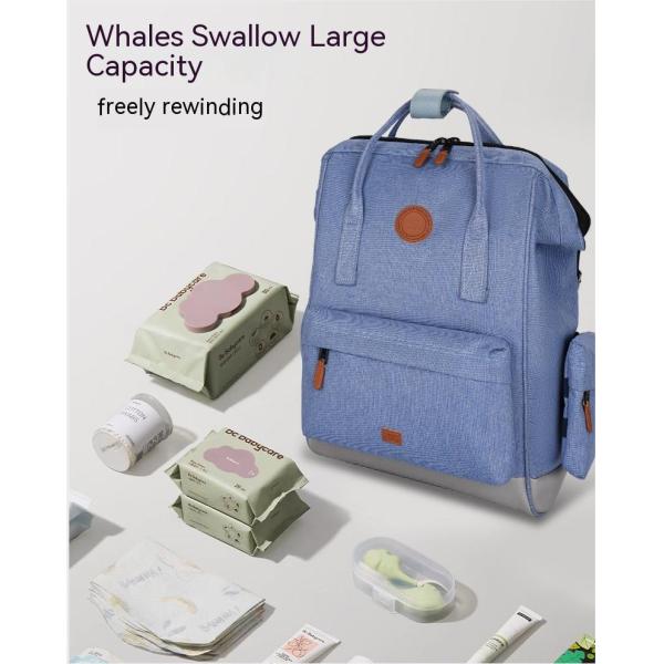 Multifunctional Women Diaper Bags Large Capacity Waterproof Picnic Bag Trendy Design