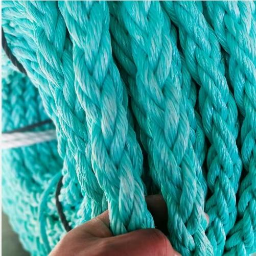 8 Strand PP Polypropylene Braided Rope Marine Mooring Rope