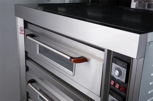 Forno de cozimento industrial elétrico da plataforma de quatro bandejas do restaurante com a roda fácil mover-se