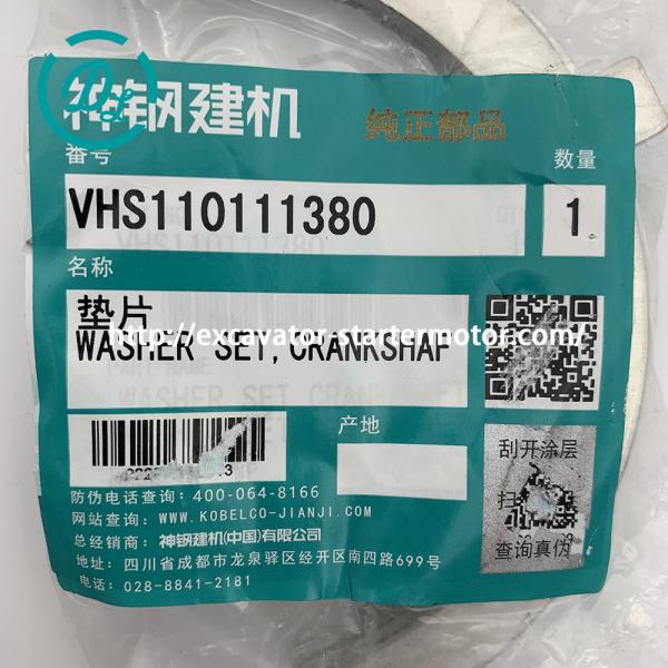 EexcavaStart Kobelco J05E Crankshaft Washer Set VHS110111380 V1101-11380