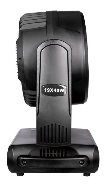 230W 7R Beam Moving Head Light Wash 19x15 RGBW Plastic Aluminum Alloy LED Light Source