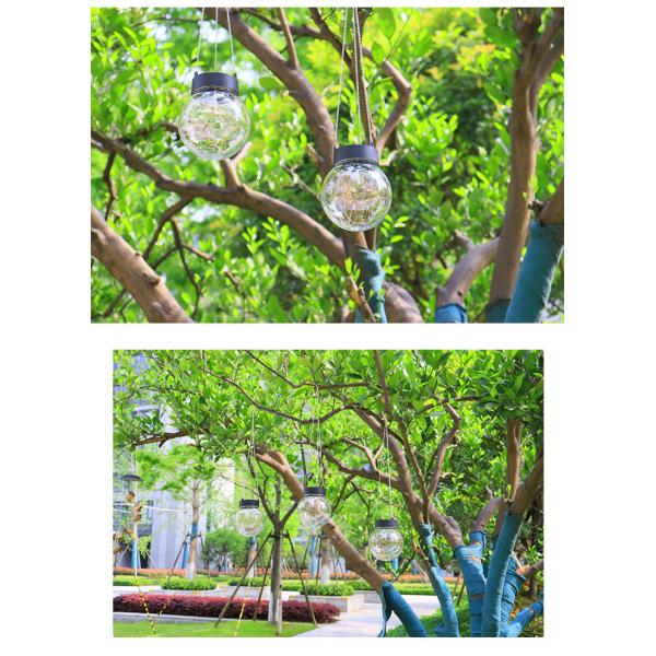 Adjustable Solar Garden Lights Low Voltage Decorative Artwork for Ground Illumination