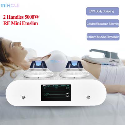 Máquina de escultura muscular elétrica peface Neo Operação RF com 2 alças