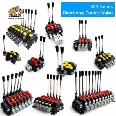 315 séries direcionais hidráulicas do controle de manual DCV da válvula da barra