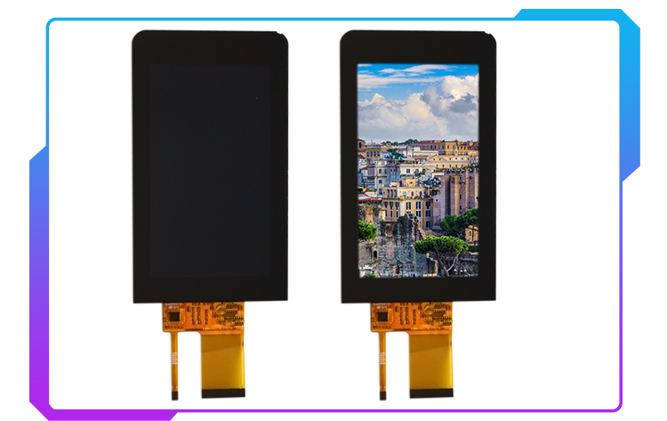 NT35510 FWVGA TFT LCD Touch Screen Display Module 5 Inch For Car 480x854
