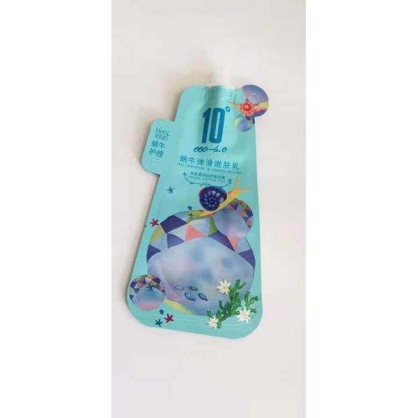 Composite PE Plastic Spout Pouch For Cosmetic Liquid Products