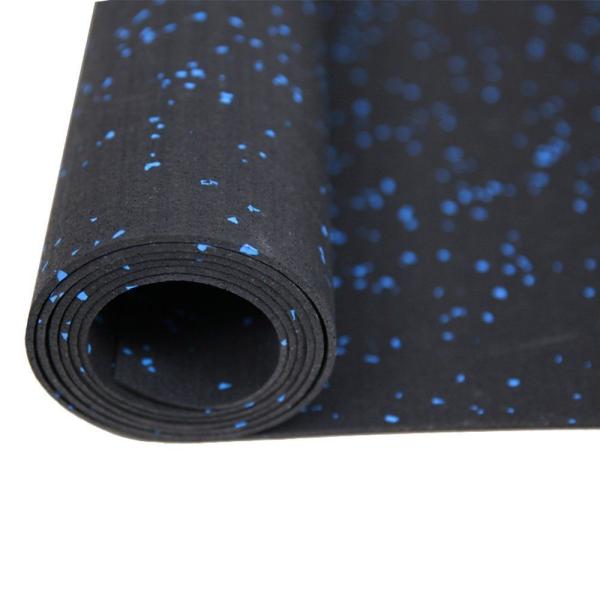 EPDM Rubber Floor Rolls Shock Absorption Rubber Matting Roll 3mm - 12mm Thick