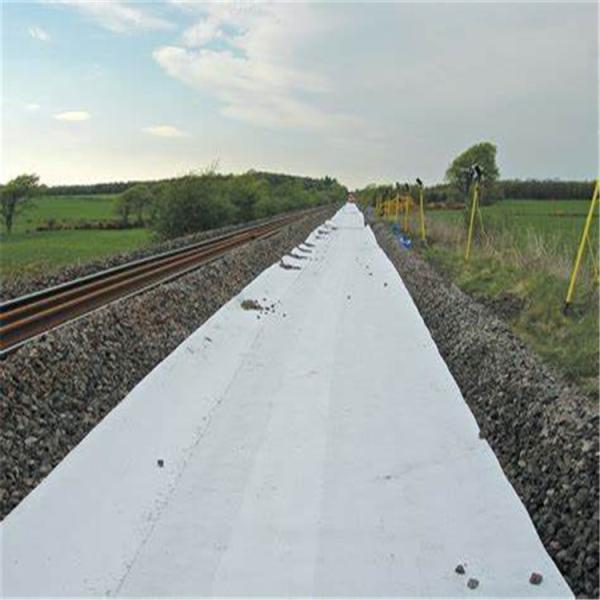 Короткий Nonwoven Geotextile место захоронения отходов железной дороги шоссе дороги 4m x 50m черное Geofabric