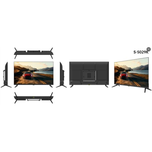 Support USB 50 Inch Smart LED TV 4K Frameless Model For Meeting Room