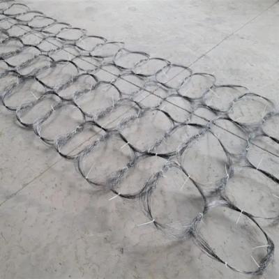 Inconspicuous Security Obstacle Fence MZP Putanka Barrage Wire Safety Low Visibility Barrier Protection Anti Tank Mesh Net