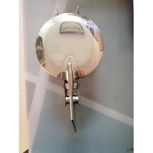 Stainless Steel 6 Inch Exhaust Rain Cap For Generator Canopy