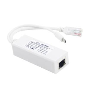 1Gbps Switch Capacidade PoE passivo para DC 5.5x2.1mm Jack 12V Splitter para