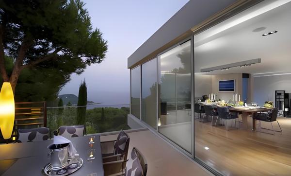Lightweight  Screen Aluminium Storm Doors​ Aluminum Clad Windows