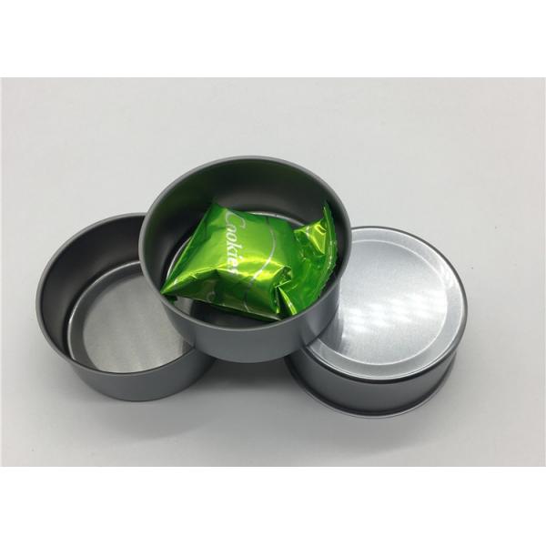 Черная плита олова консервирует 65мм Дям с доказательством воды воздуха цветков травы высоты 29.5мм туго загерметизированным