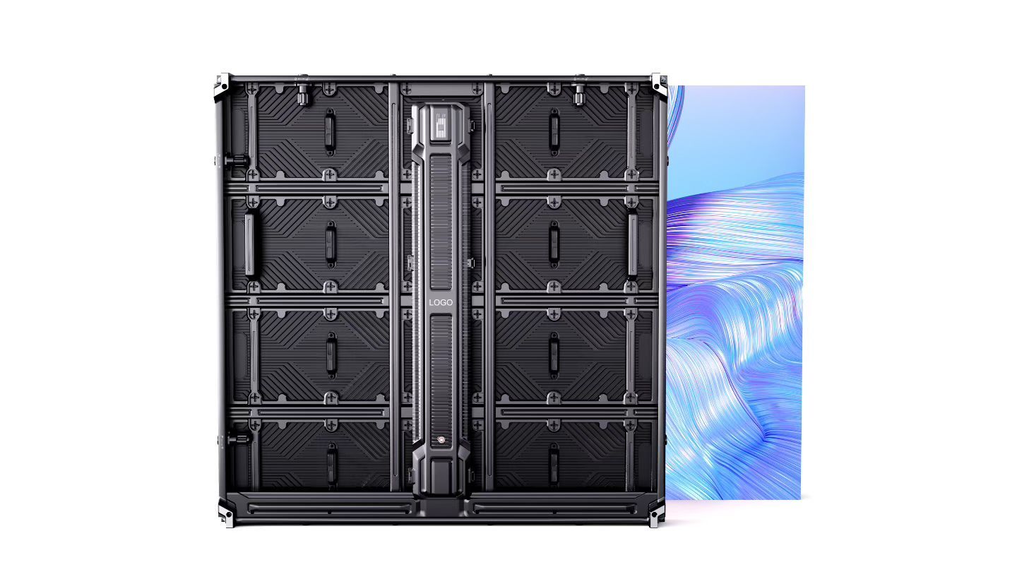 1000x1000mm Wall Mounted LED Cabinet Display High Precision CNC Machining
