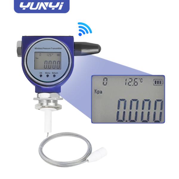 Yunyi Wireless Submersible Liquid Level Transmitter With Anti Rust Coating for Chemical Storage Tanks High Accuracy Sensing
