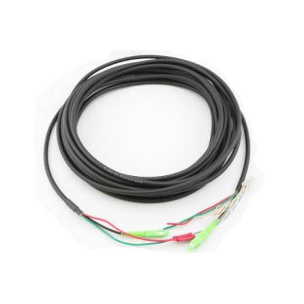 PVC/LSZH Sheath GTTS 0.75MM Fiber Optic Hybrid Cable