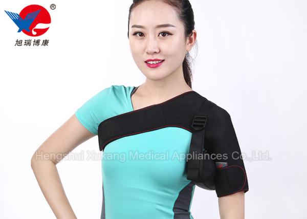 Thin Profile Design Sports Shoulder Brace Rotator Cuff  Minimal Visibility Underneath Shirt