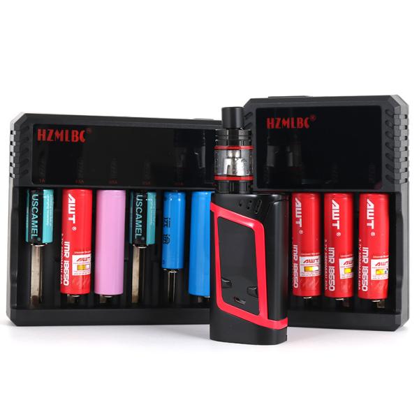 6 Bay 18650 Battery Charger , 18350 26650 Li Ion Battery Charger 100% Original