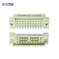 Conector reto de Eurocard da tomada masculina das fileiras do conector 3 do RUÍDO 41612 do PWB 20Pin