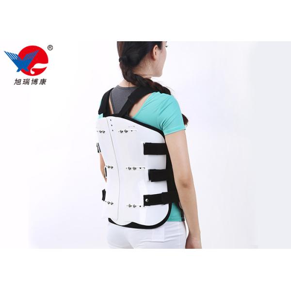Flannel Adjustable Medical Orthosis , Lumbar Orthosis Back Brace Provide Stable Support
