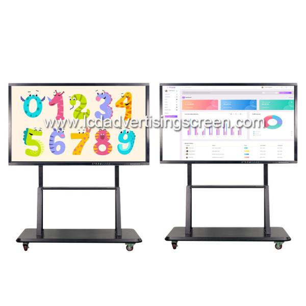 Инфракрасн 85" HD LCD 8ms 60Hz взаимодействующая умная доска 500cd