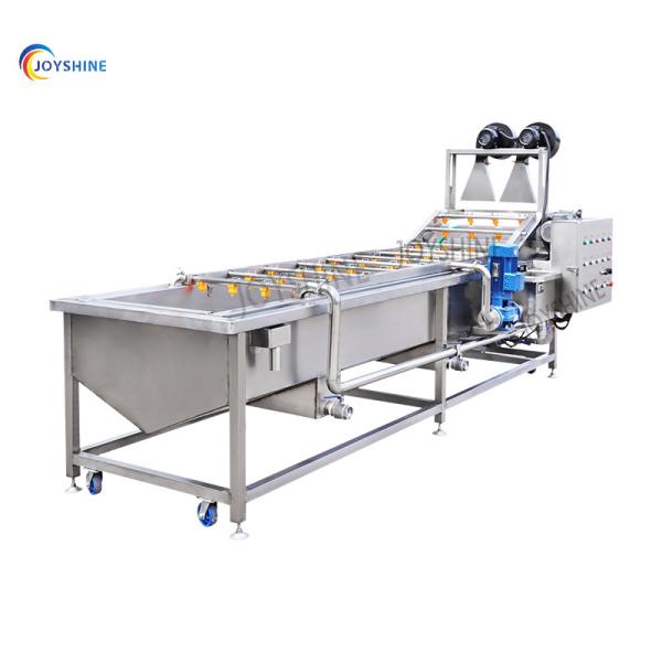 1000kg/H Large Capacity Bubble Wash Machine For Industrial Fruit And Vegetable Processing