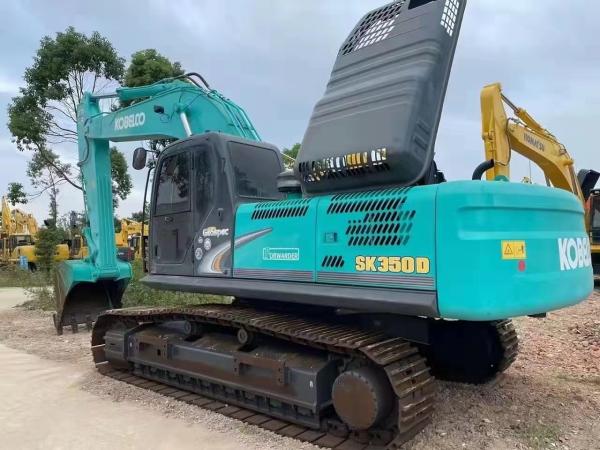2019 Ano Usado Kobelco SK350 Excavator 35T Acessível SK 350 Excavator de segunda mão