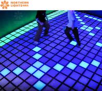 LED Interactivo Terraço azulejos Grade de Salto Para Parque de Diversões