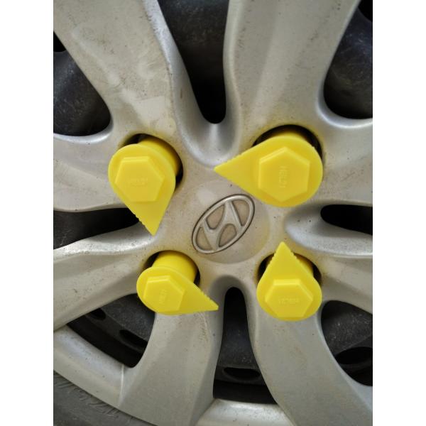 HBL21 for 21mm wheel nut indicator with cap/ wheel nut protector wheel nut marker 21mm toyota light truck