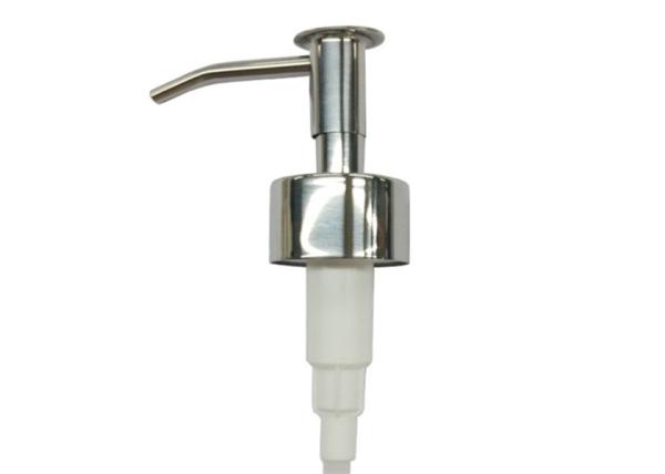 Stainless Steel Lotion Pump Replacement Customized Color And Design With Chrome Finish
