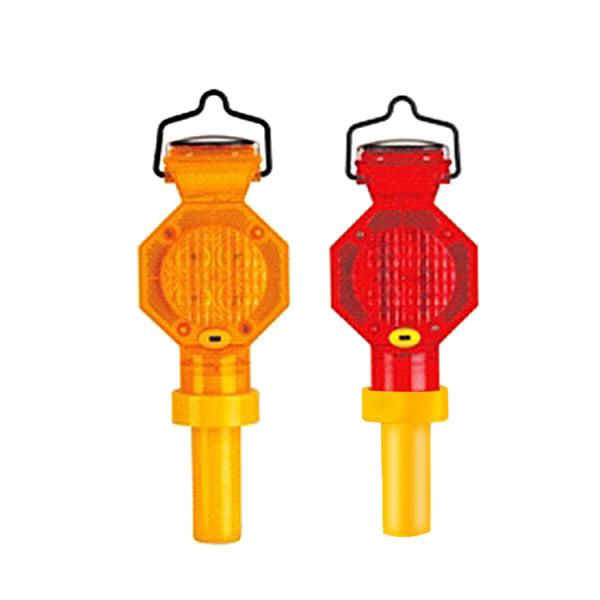 Luz de seguridad de tráfico SH-X052 con 6pcs de batería Fuente de luz LED 0.05w