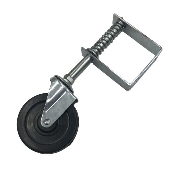 Сцинкованная отделка 6 дюймов под крепостной воротой для наружных скользящих колес