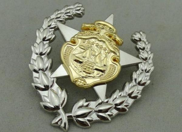 Army Zinc Alloy Custom Medal Awards 2 Pcs Combined With Double Tones Plating