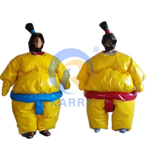 Customized Size Inflatable Sumo Wrestling Suit for Kids and Adults Entertainment