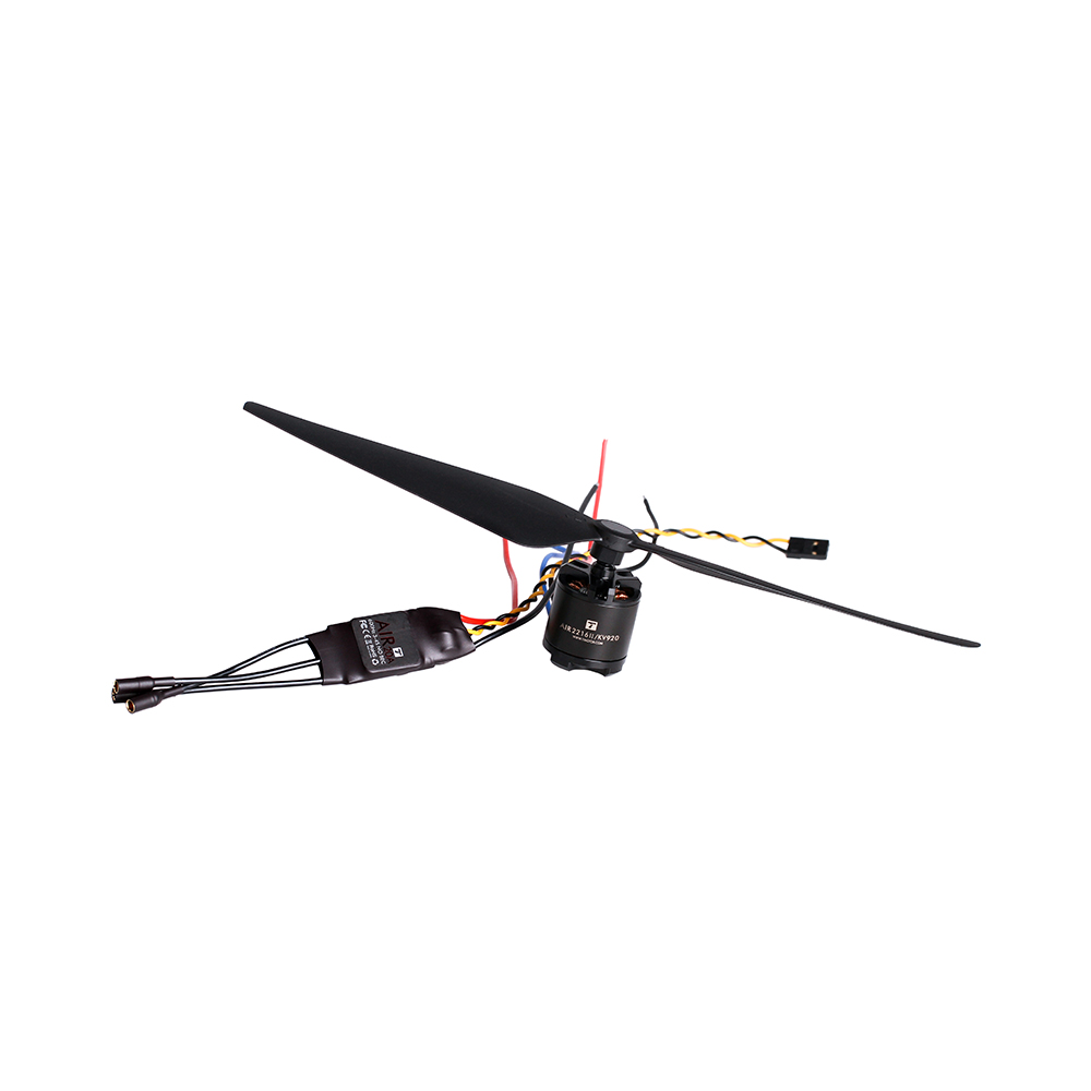 T-MOTOR AIR GEAR 450II Power Kit 2216 920KV Motor and T1045 V2 Propeller + 20A ESC for Quadcopter Multi-rotor Drone