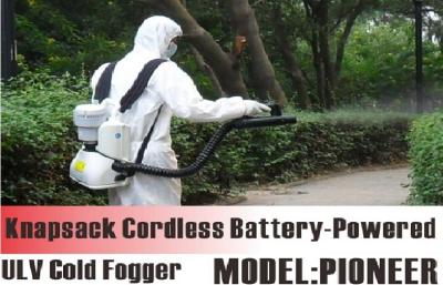 Mobile Handrails ULV Cold Fogger For Cattle Barms , Swine / Poultry Houses , Grain Mills