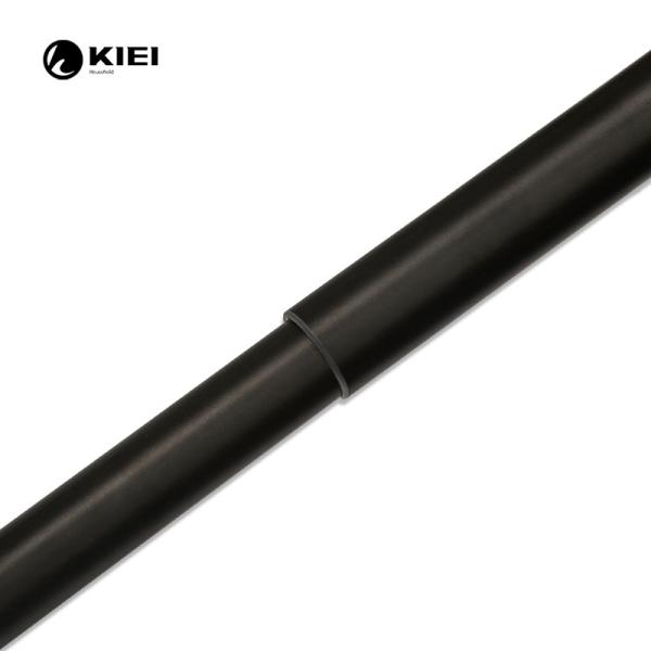 16mm Black Telescopic Pipe Curtain Rods BKS SN Color