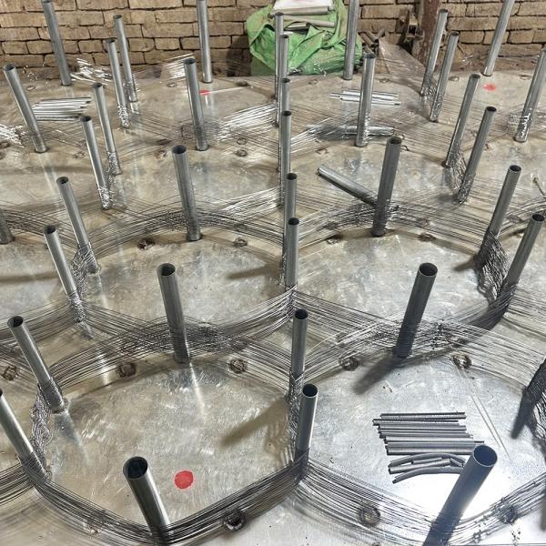 Горячая продажа Танковые барьеры сетка стальной сетки сетки ловушки Россия