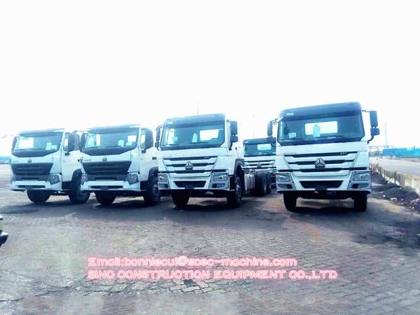 Diesel Fuel Type Heavy Duty Tractor Truck Chassis 6x4 Cargo Semi Trailers