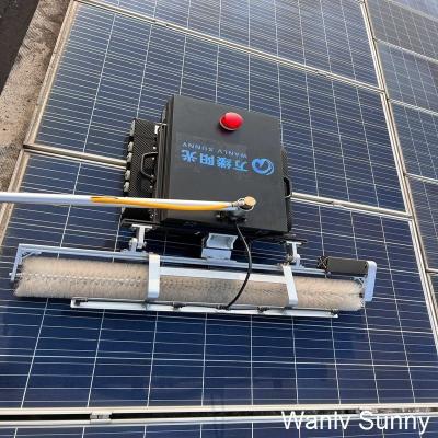 Máquina de escovar de painel solar para estação do sistema solar