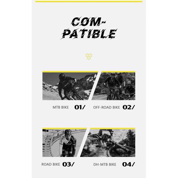 TPU Bike Frame Protector Sticker for Newest Design and Personalized Protection