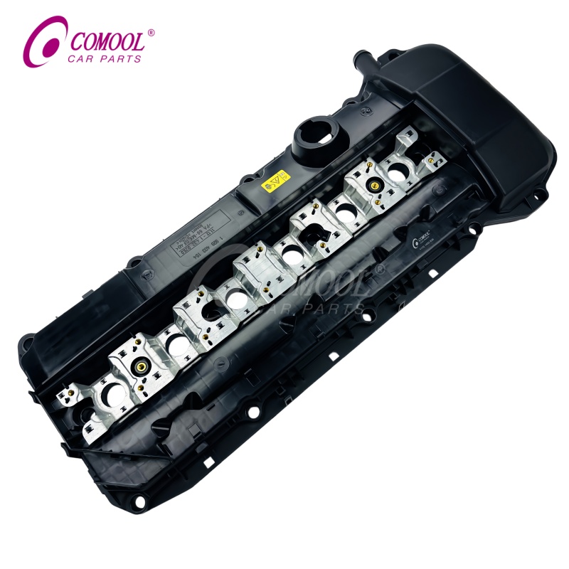 COMOOL Engine Valve Cover 11121432928 for BMW 3 Series 5 Series 7 Series X5 Z3 E36E38E39E46E53 M52 M54 Alu Cylinder Head Cover