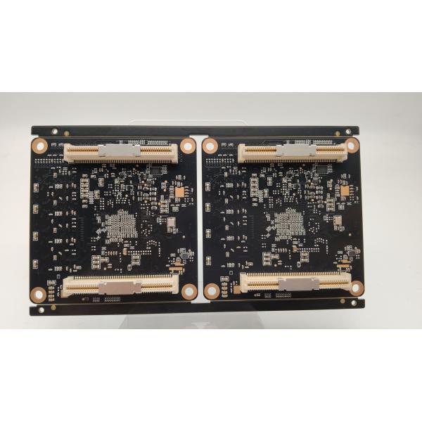 Разнослоистая поверхность плакировкой золота заканчивая электронную плату с печатным монтажом