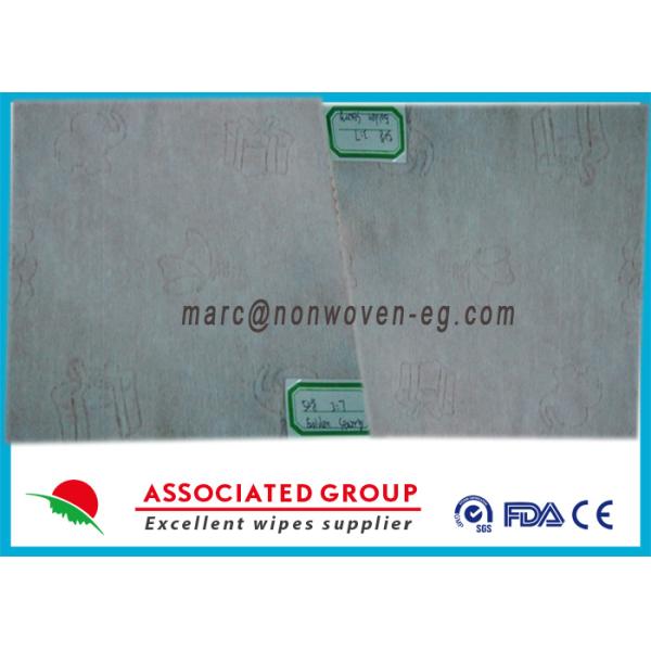 ткань 50Gsm Spunlace Nonwoven для младенца обтирает, не сплетенные рулоны ткани