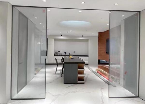 Metalspurc Fabric Sliding Glass Door , Metal Coated Fabric Glass Door