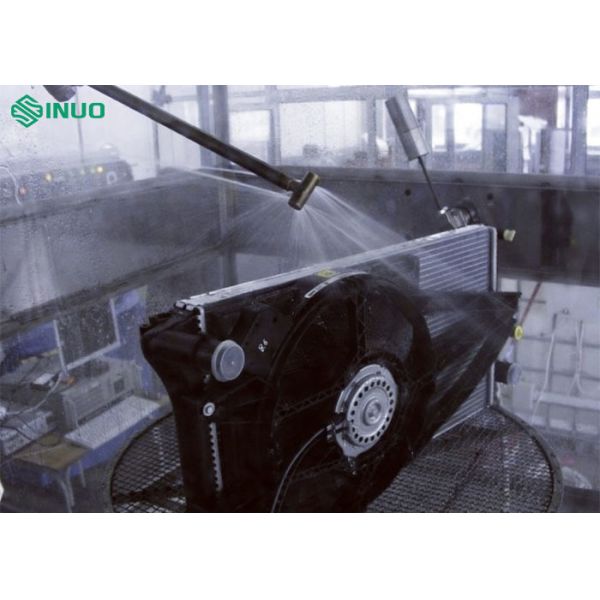 JIS D0203 Standard Moisture Rain Test Chamber with SUS304 Stainless Steel and Adjustable Water Pressure