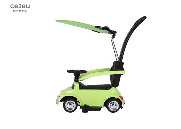 Canopy Childs Push Along Car 6.2KG Pink Mini Push Along Car 80*41*92CM