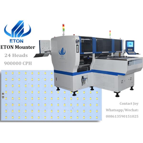 LED Panel Light Chip Mounter Machine 90000 cph pick and place machine